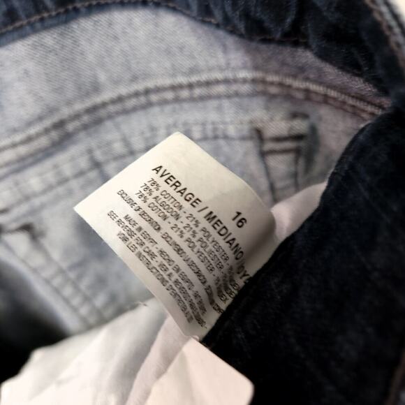 Anne Klein Jeans Size 16 Capri Waist 32 Regular Strait Leg Pockets Butto… - Picture 9 of 9